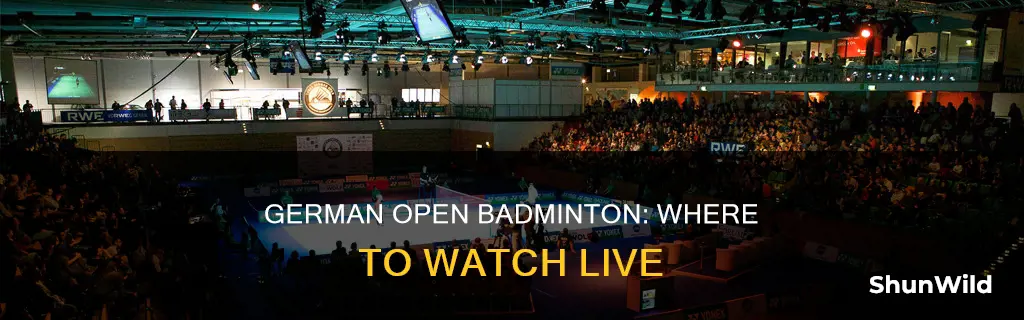 where can i watch german open badminton