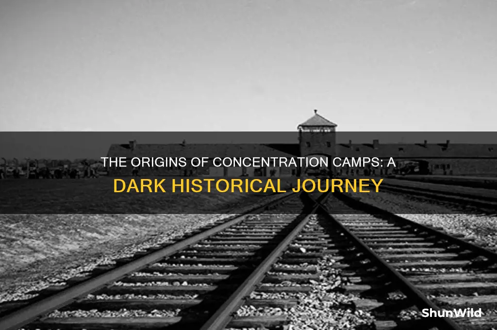 where did concentration camps begin