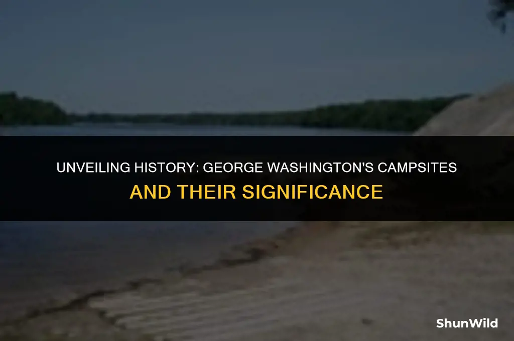 where did george washington camp
