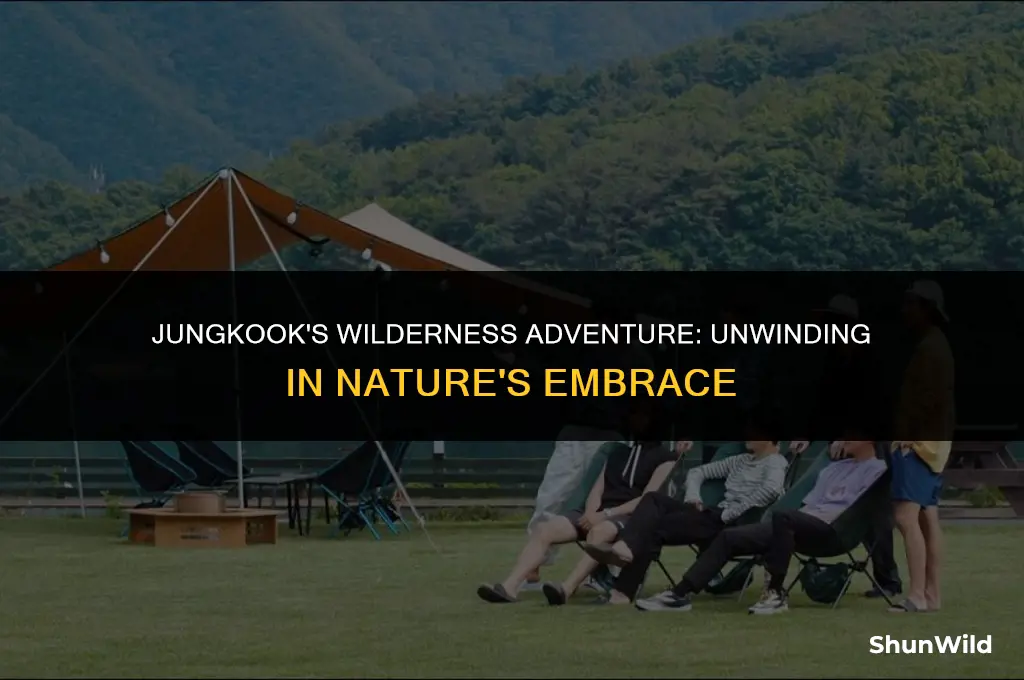 where did jungkook go camping