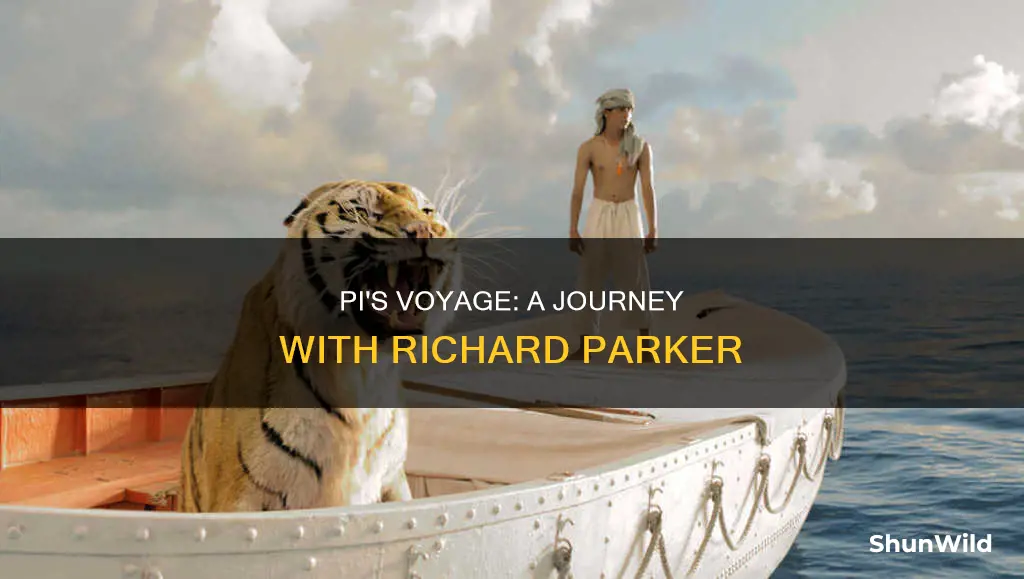 where did pi go on the boat with richard parker