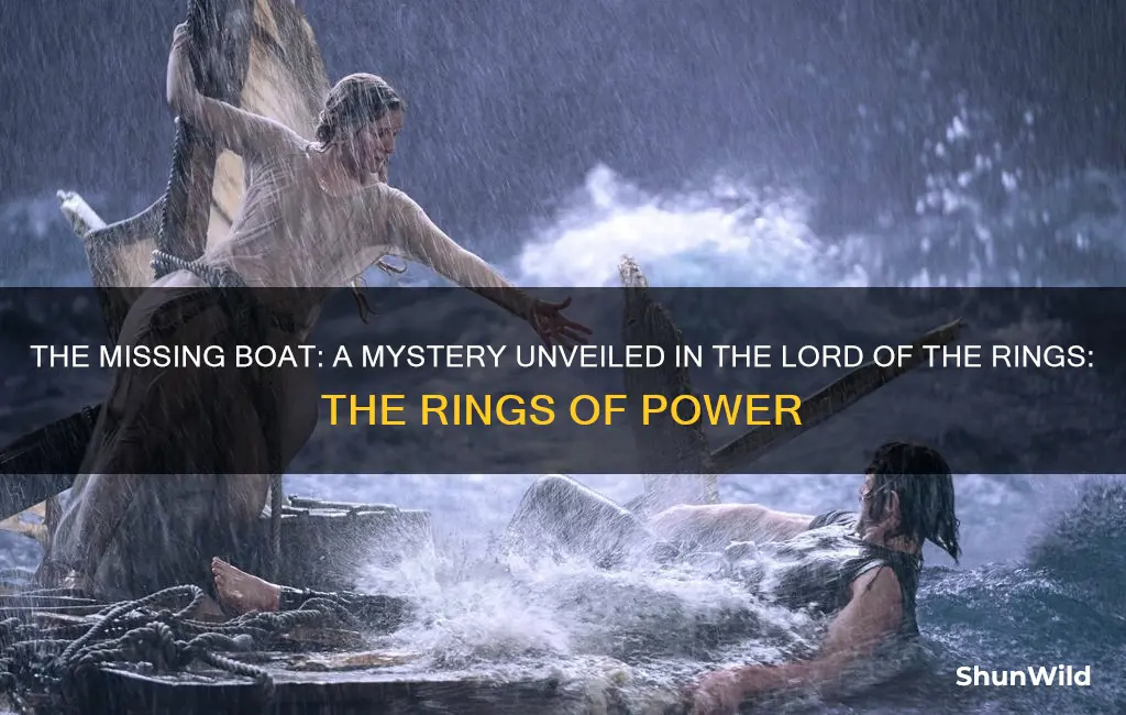 where did the boat go in rings of power