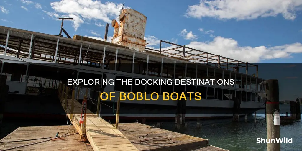 where did the boblo boat dock