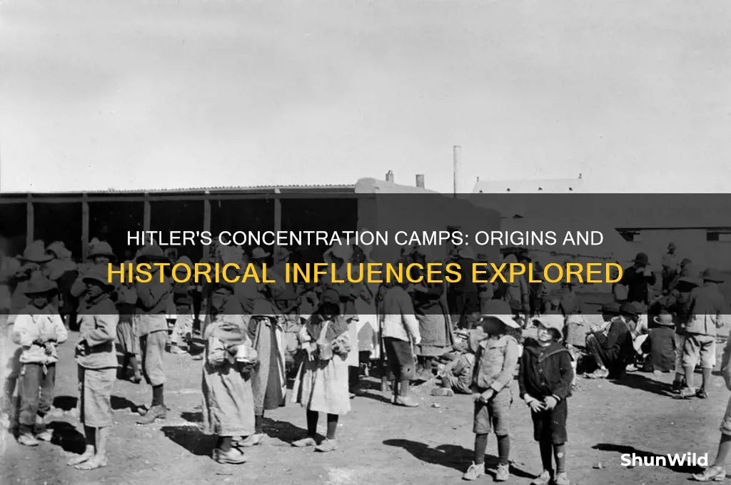 where didbhitler get the idea for concentration camps