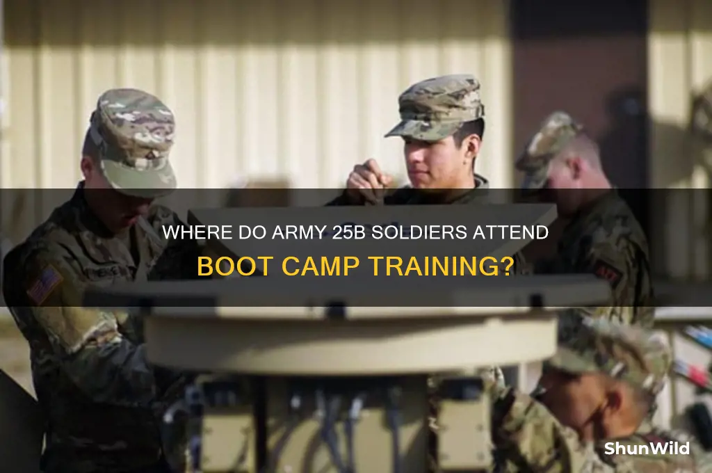 where do 25b go for boot camp army