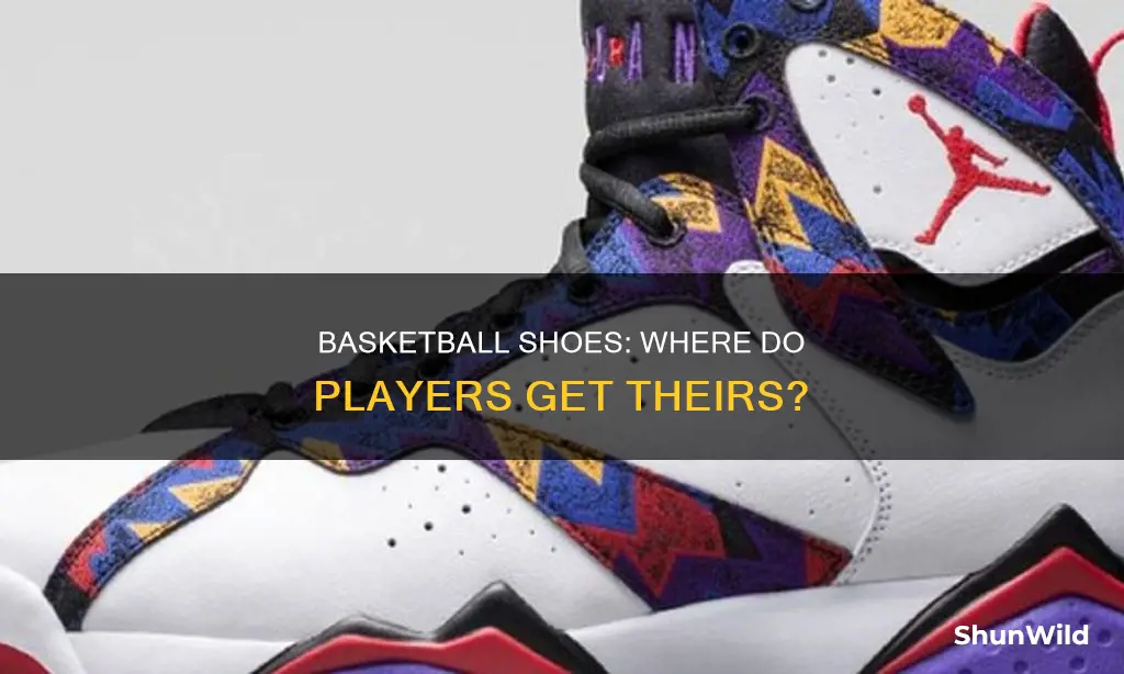 where do basketball players get their shoes