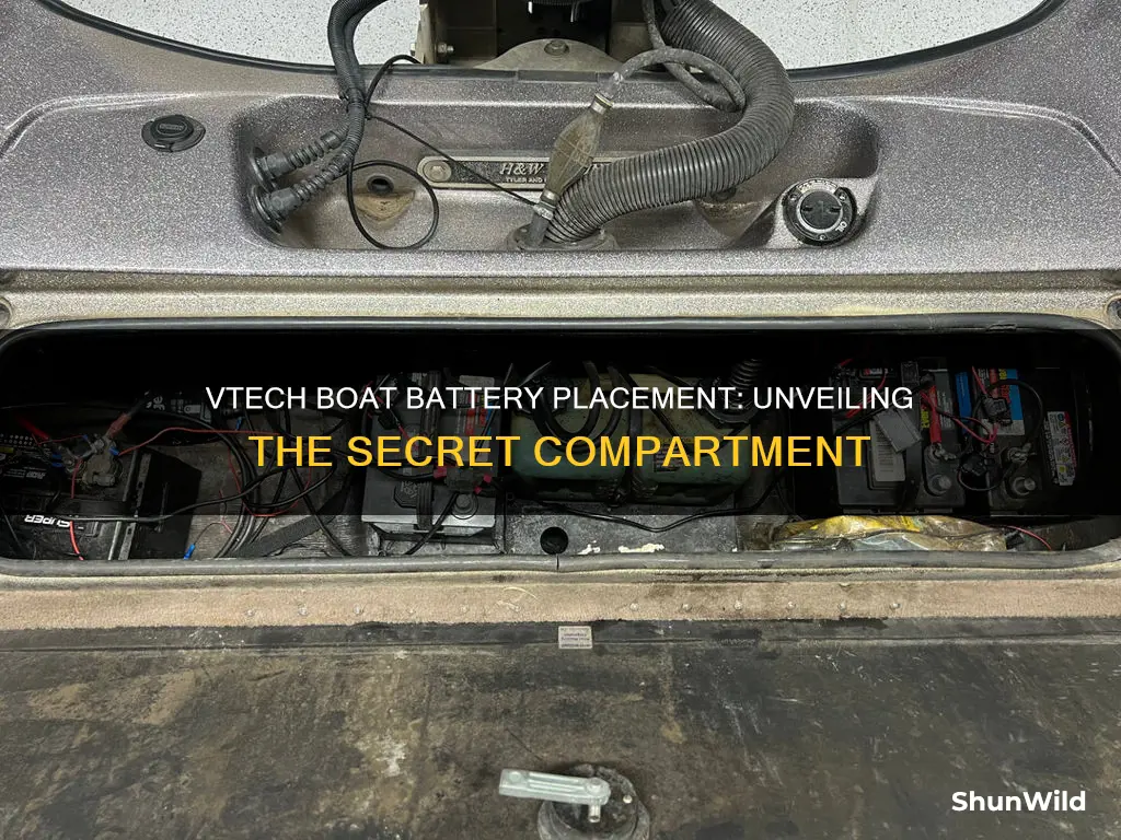 where do batteries go in vtech boat