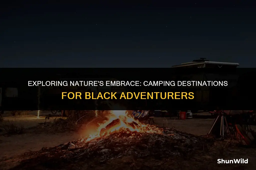 where do blackpeople go camping