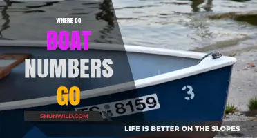 Boat Numbers: Unveiling the Mystery of Their Placement