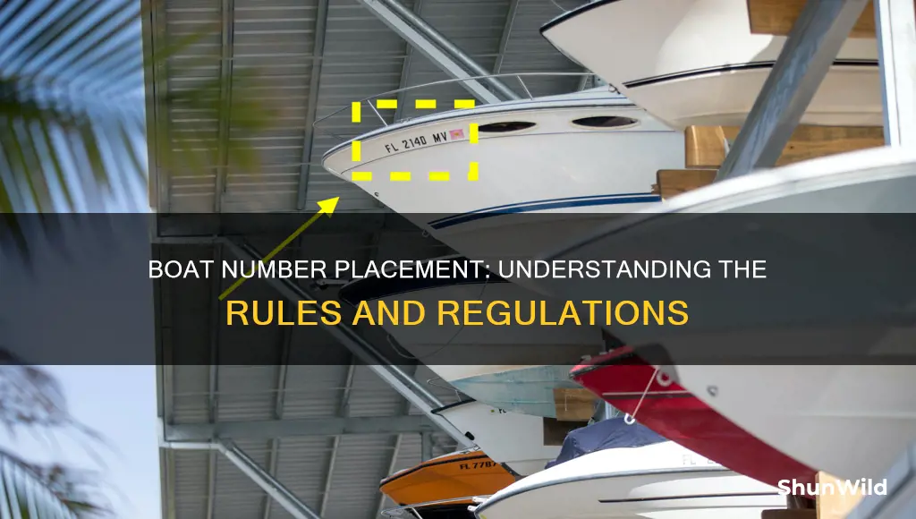 where do boat numbers go