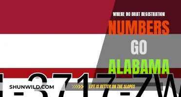 Alabama Boat Owners: Display Your Registration Numbers Prominently