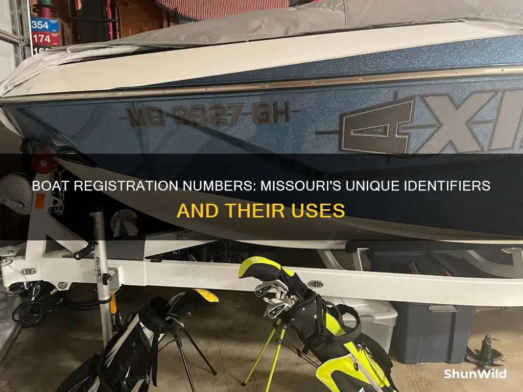 where do boat registration numbers go missouri