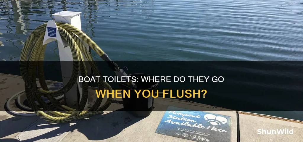 where do boat toilets go