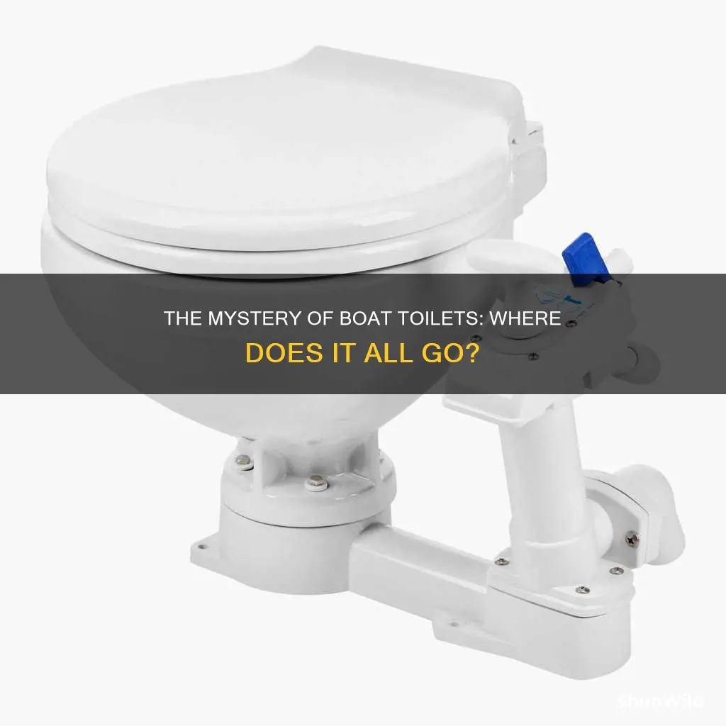where do boat toilets go
