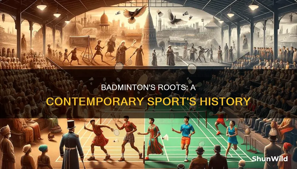 where do contemporary badminton roots come from