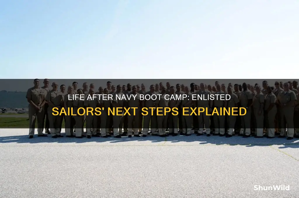 where do enlisted navy go after boot camp