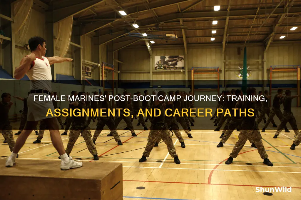 where do female marines go after boot camp