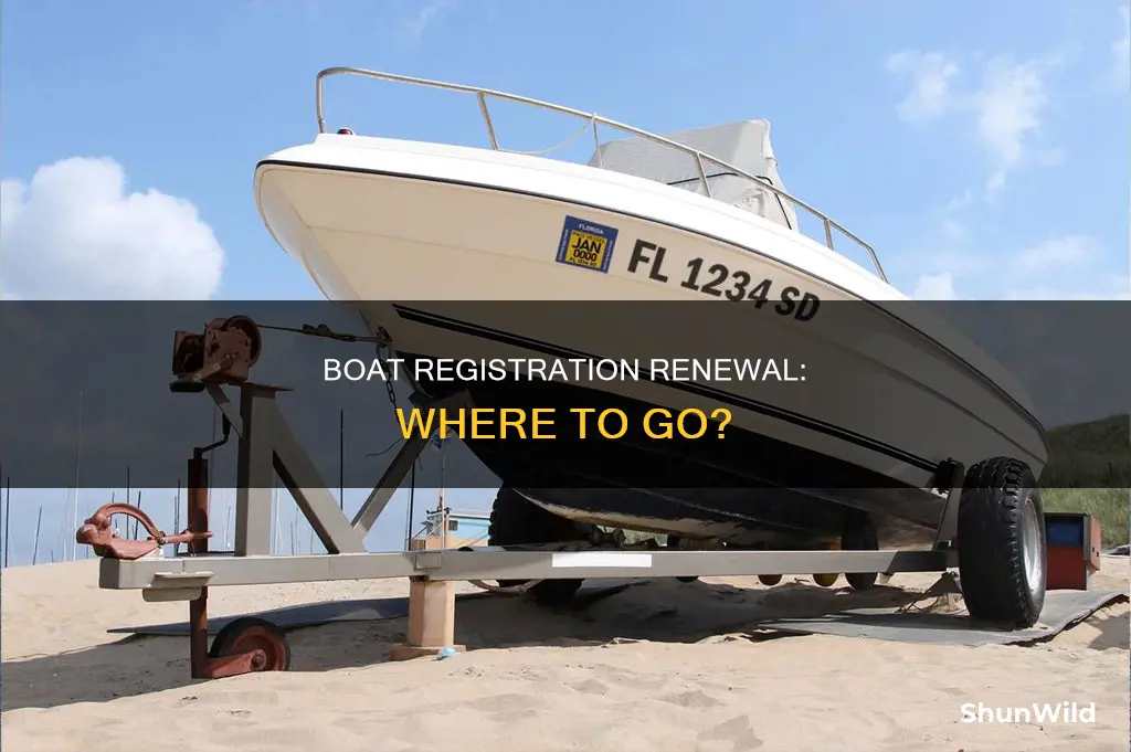 where do I go to renew my boat registration
