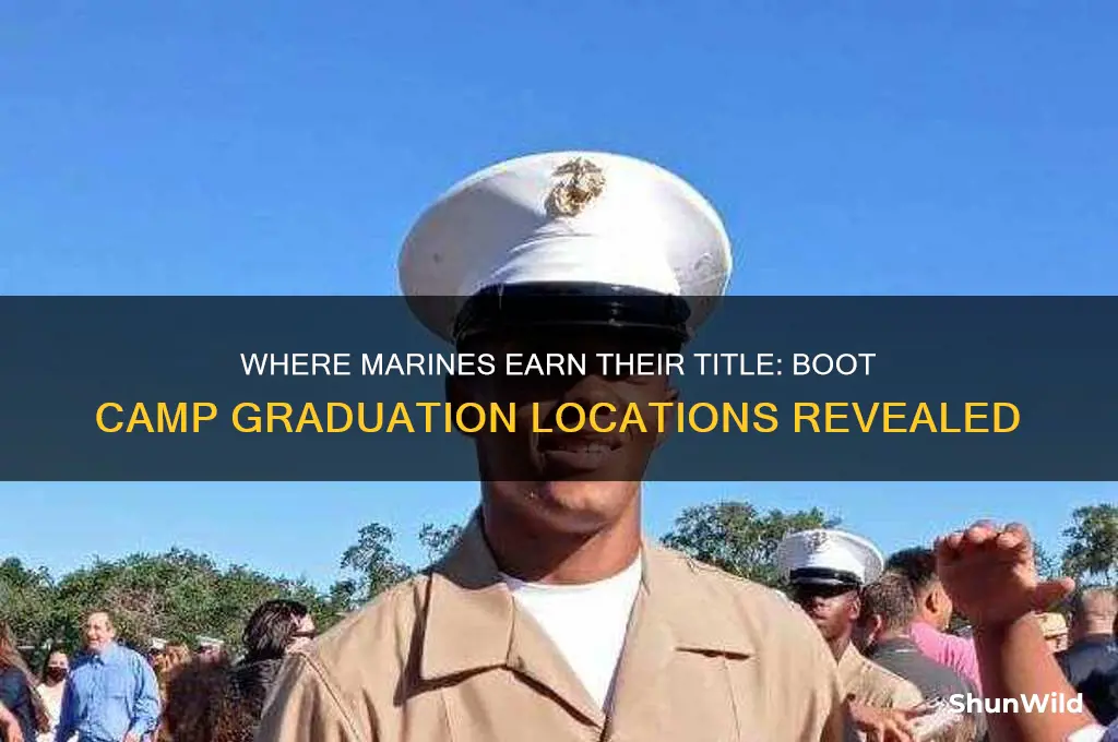 where do marines graduate boot camp