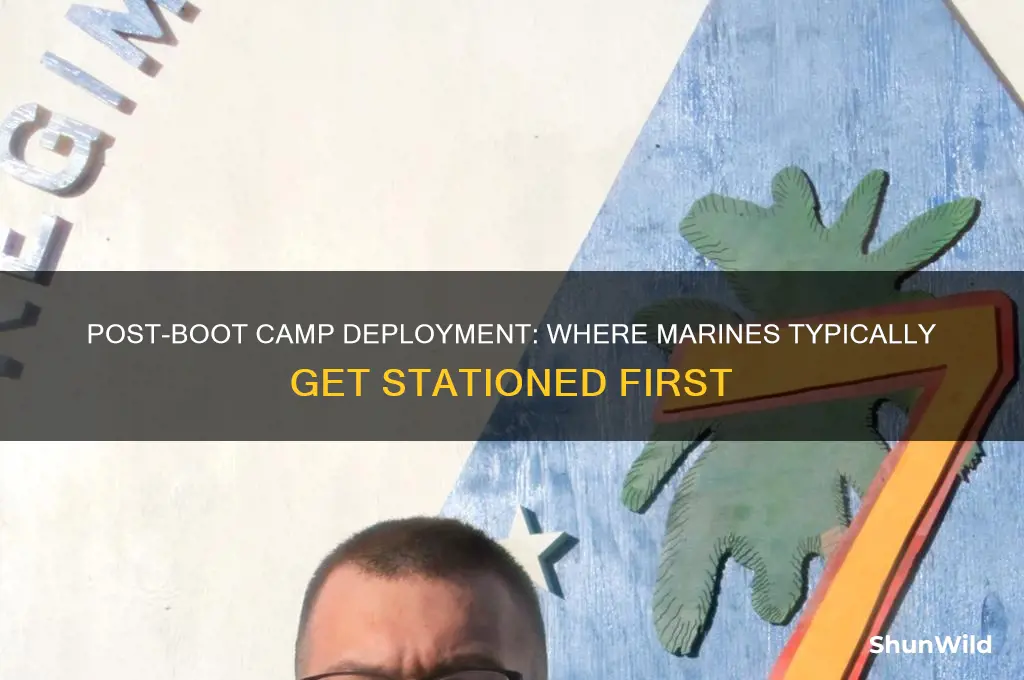 where do most marines get shipped off after boot camp