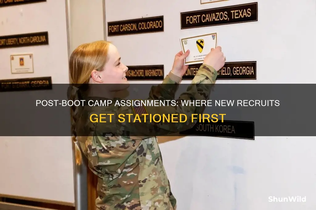where do new recruits get stationed after boot camp