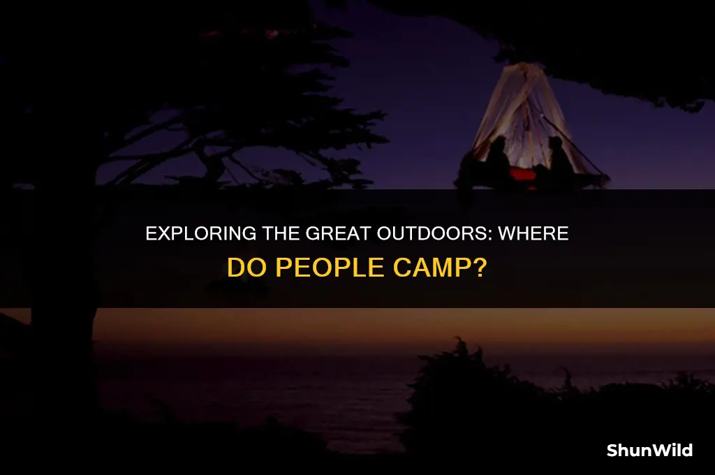 where do people camp