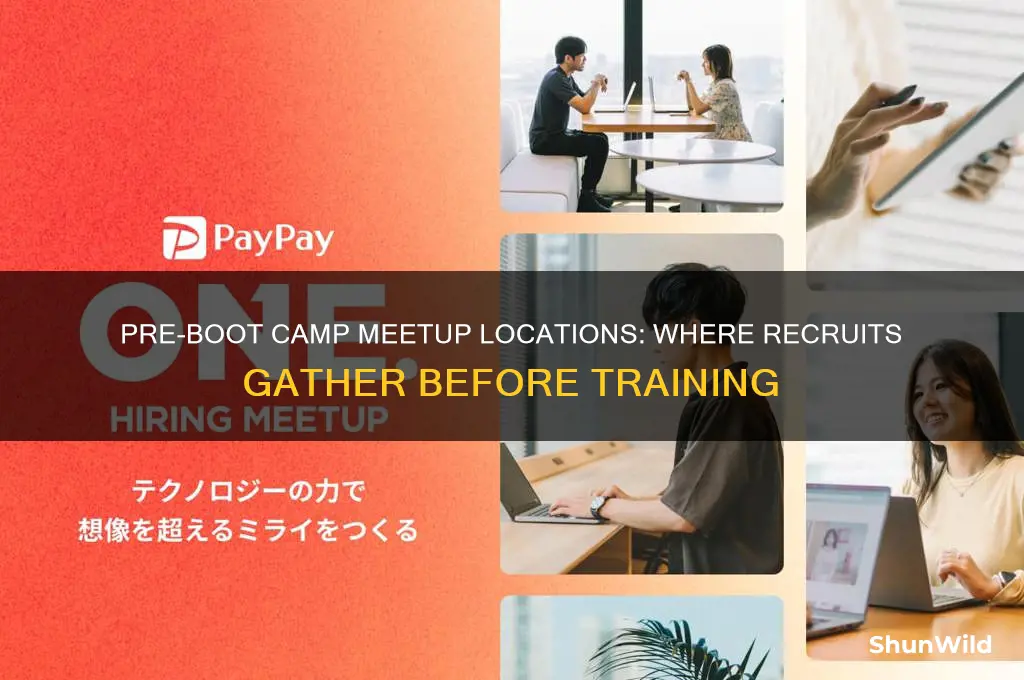 where do recruits meet up before boot camp
