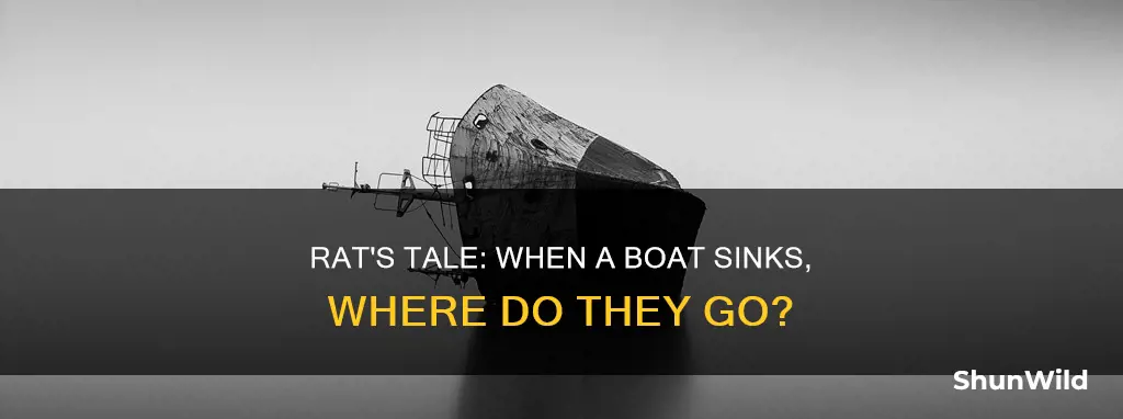 where do the rats go when a boat sinks