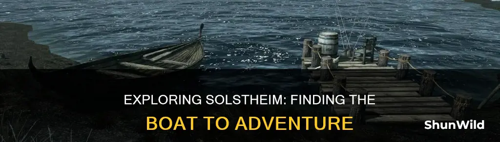 where do you find the boat to go to solstheim