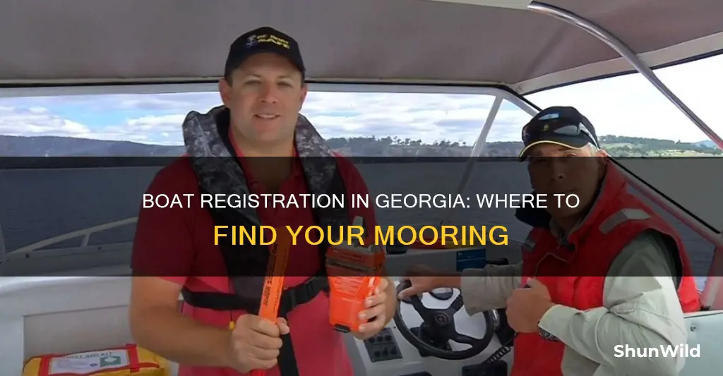 where do you go to register a boat in Georgia