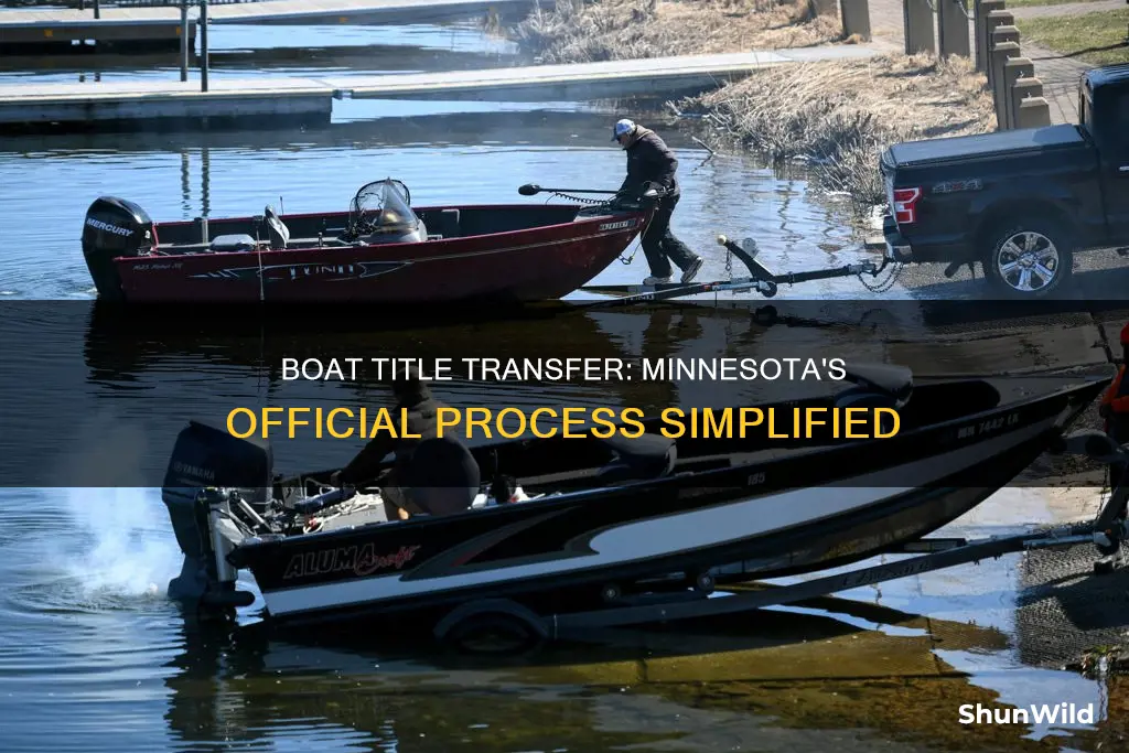 where do you go to transfer boat title in minnesota