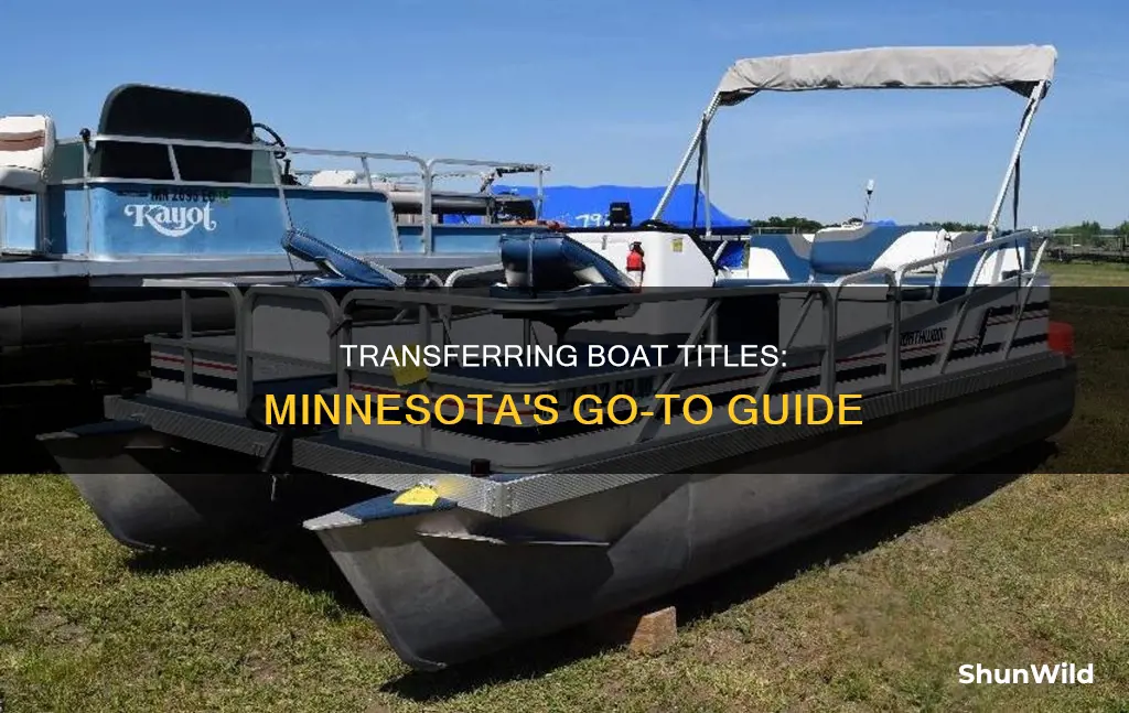 where do you go to transfer boat title in minnesota