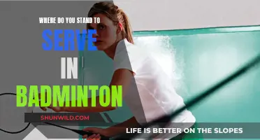 Badminton Serving: Know Your Court Position