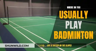 Badminton Venues: Where to Play?
