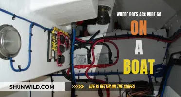 ACC Wire Installation: The Right Place on Your Boat