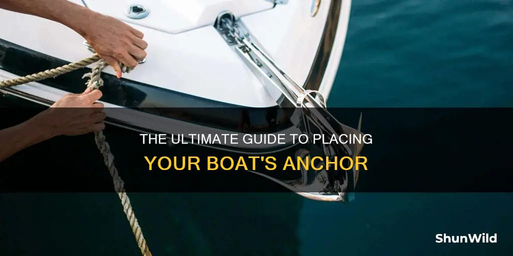 where does an anchor go on the boat