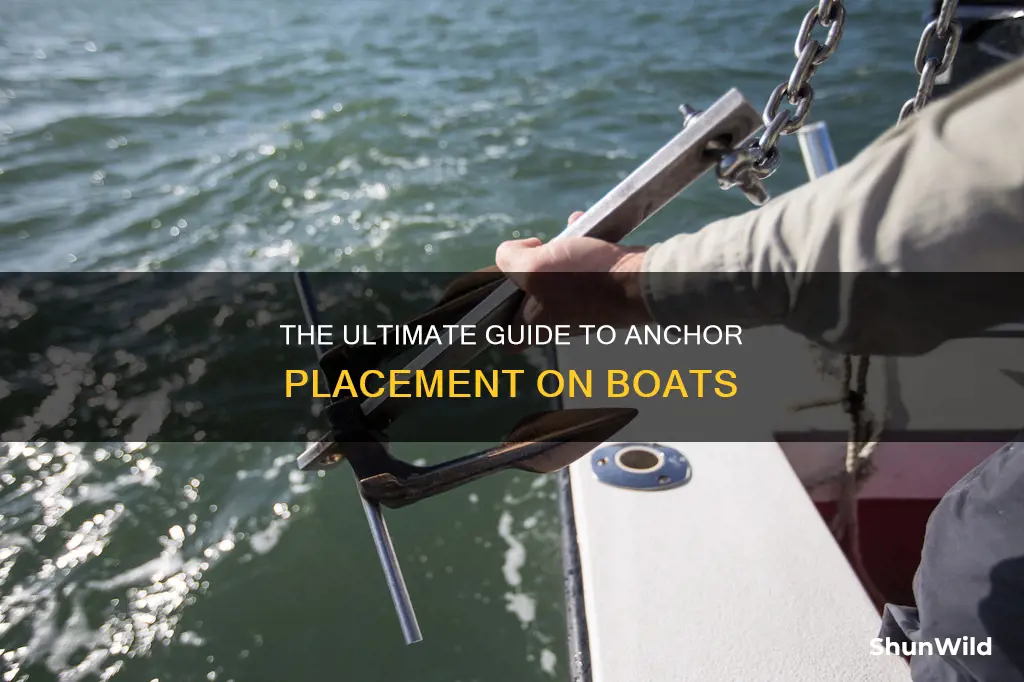 where does an anchor go on the boat