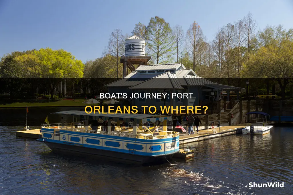 where does boat at port orleans go to