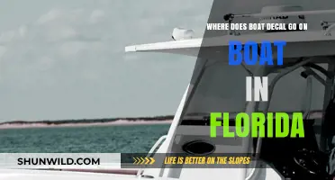 Boat Decal Placement: Maximizing Visibility in the Sunshine State