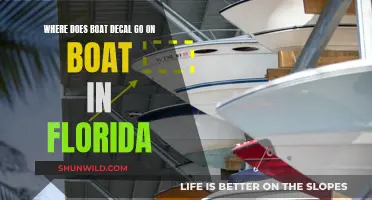 Boat Decal Placement: Florida Regulations and Best Practices