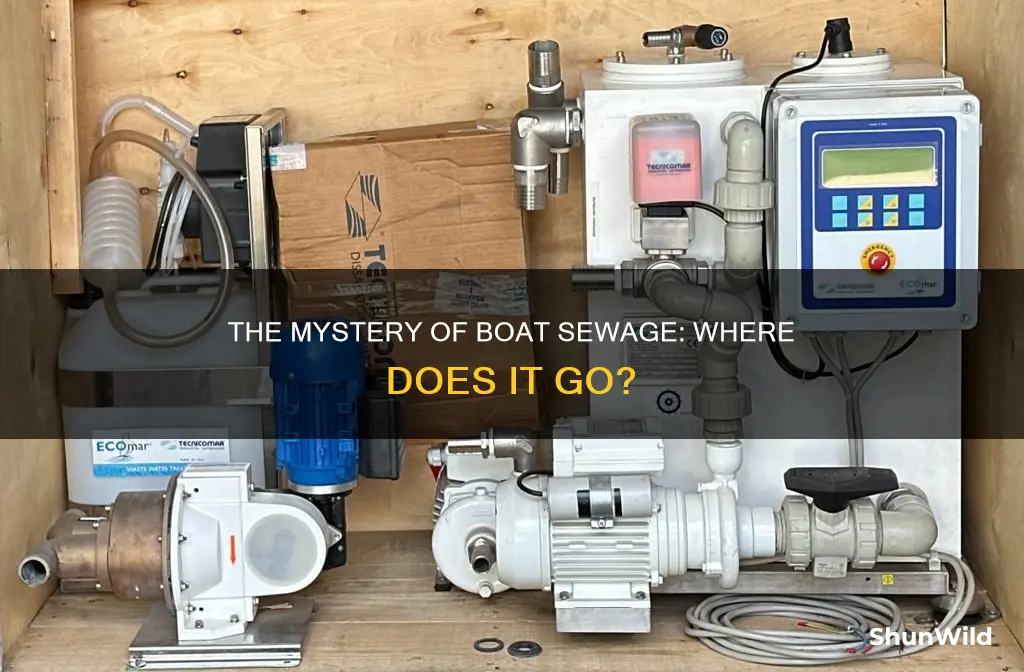 where does boat sewage go