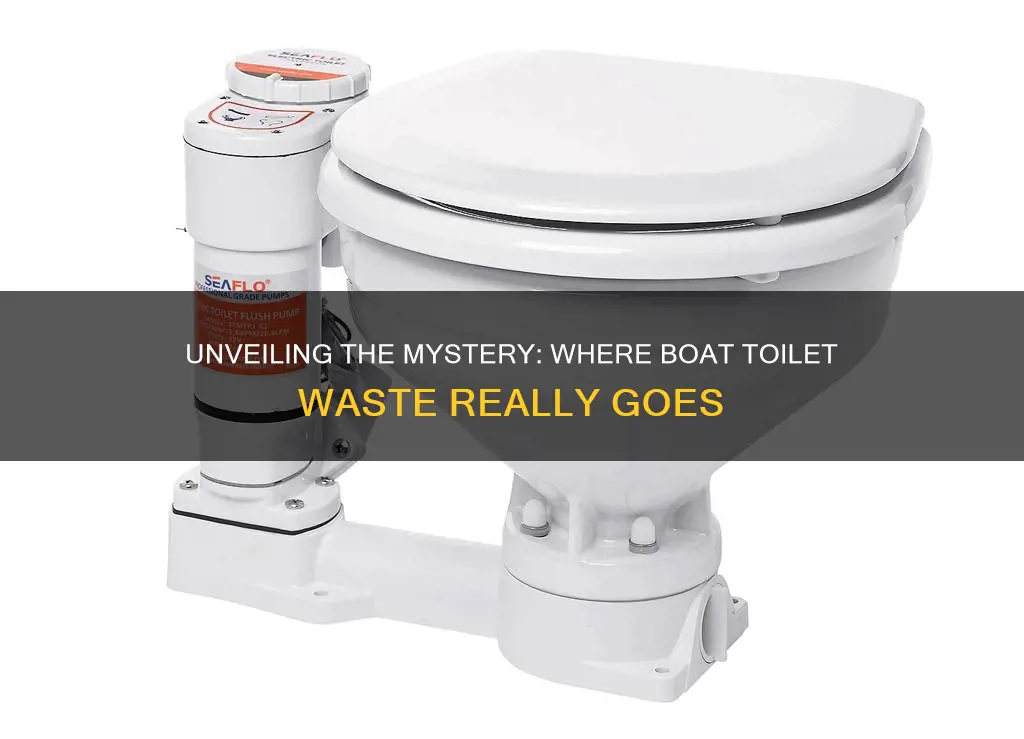 where does boat toilet waste go