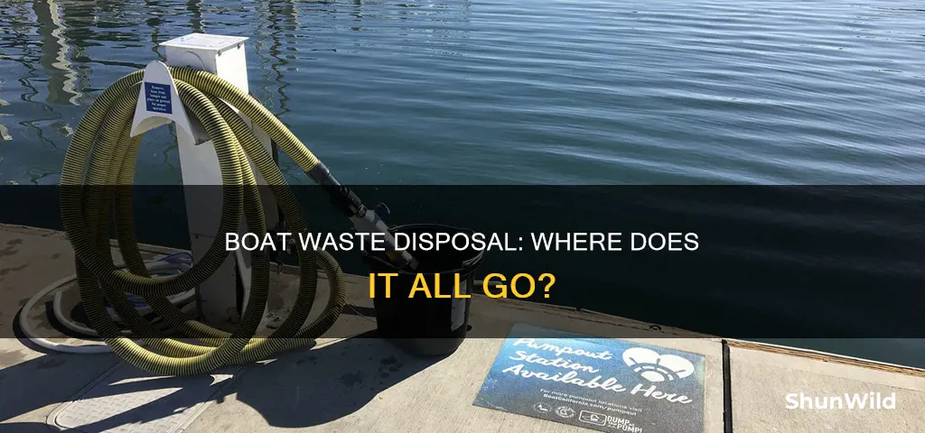 where does boat waste go