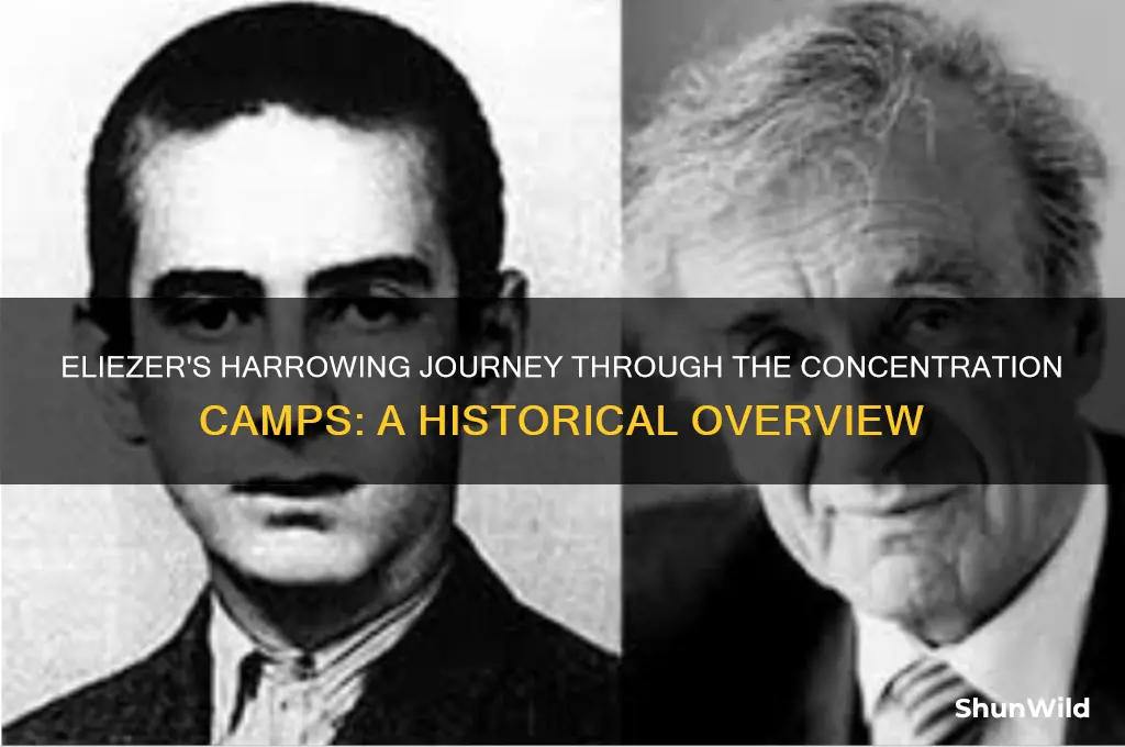where does elizer go to all the concentration camps