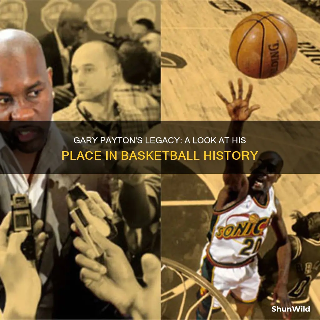 where does gary payton rank in basketball history