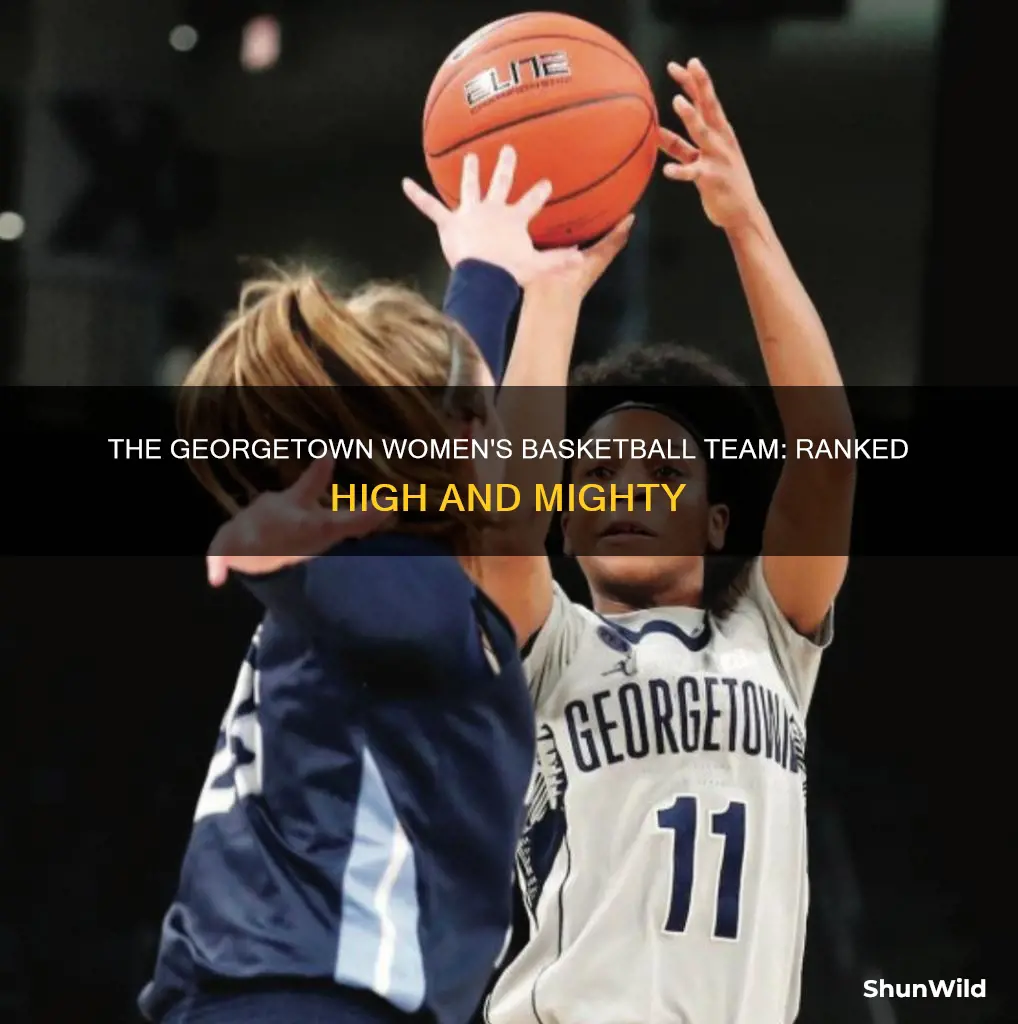 where does georgetown womens basketball rank
