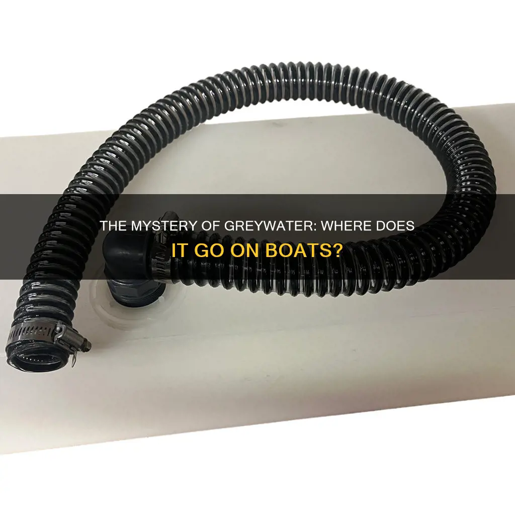 where does greywater go on a boat