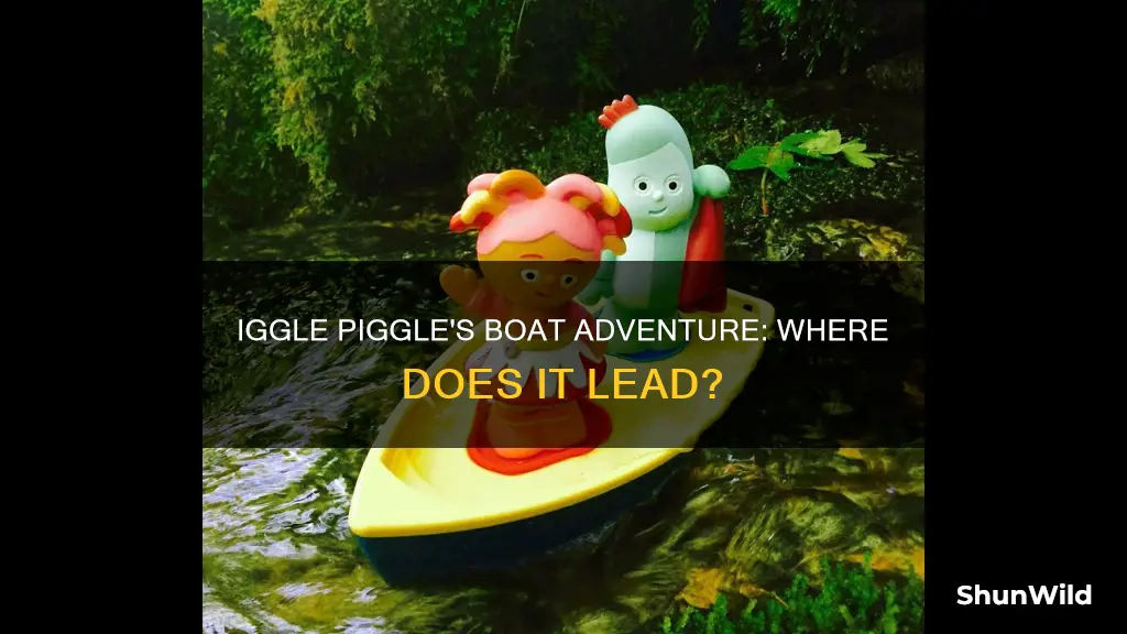 where does iggle piggle go in his boat