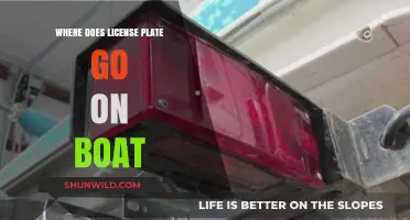 Boat License Plate Placement: Navigating the Rules and Best Practices