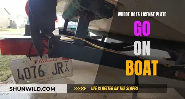Mounting Boat License Plates: The Correct Placement